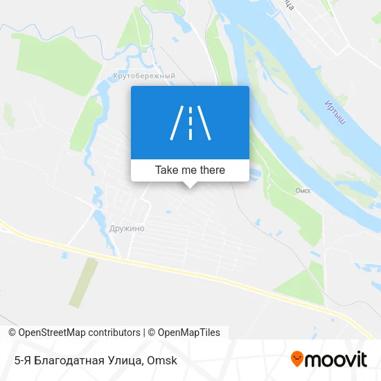 5-Я Благодатная Улица map
