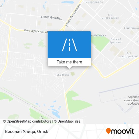 Весёлая Улица map