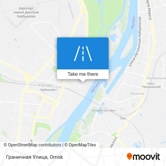 Граничная Улица map