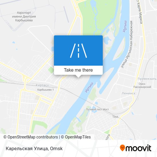 Карельская Улица map