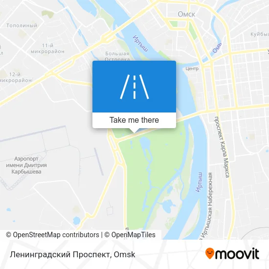 Ленинградский Проспект map