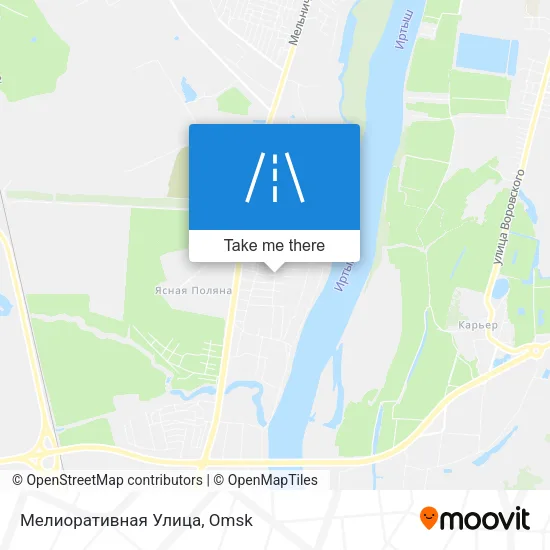 Мелиоративная Улица map
