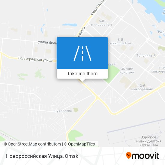 Новороссийская Улица map