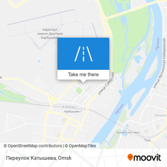 Переулок Катышева map