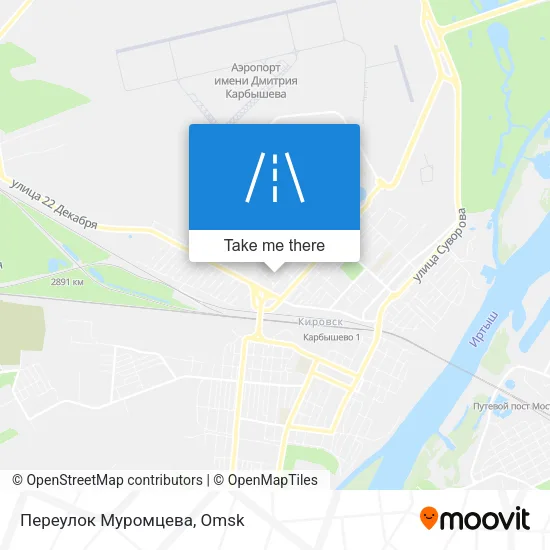 Переулок Муромцева map