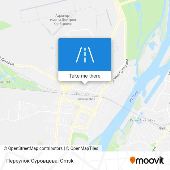 Переулок Суровцева map