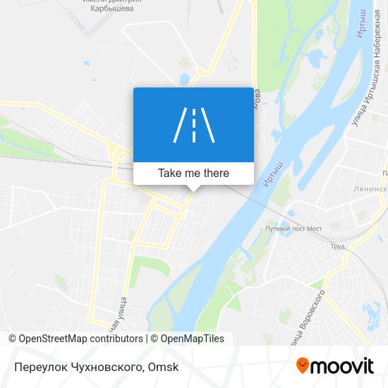 Переулок Чухновского map