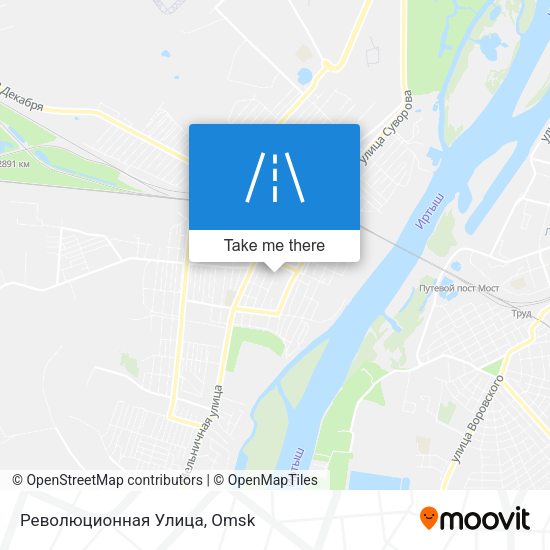 Революционная Улица map