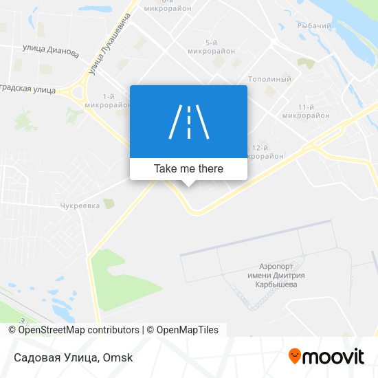 Садовая Улица map