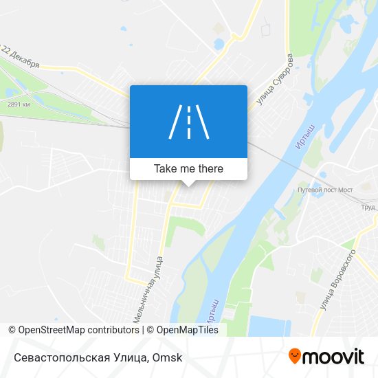 Севастопольская Улица map