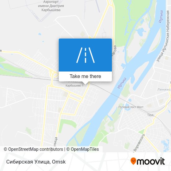 Сибирская Улица map