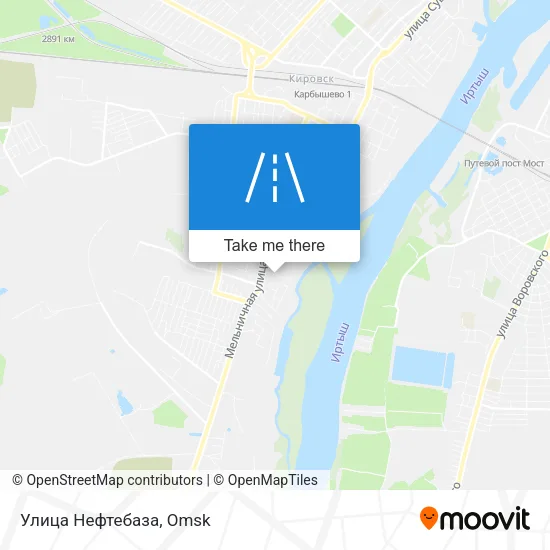 Улица Нефтебаза map
