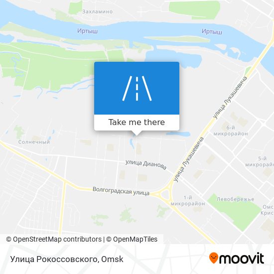 Улица Рокоссовского map
