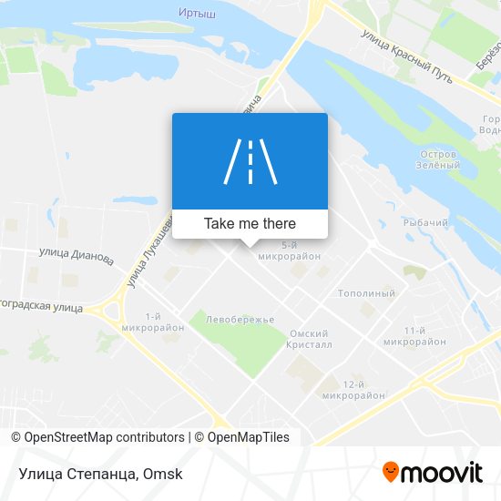 Улица Степанца map