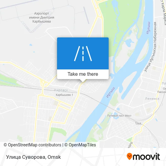 Улица Суворова map