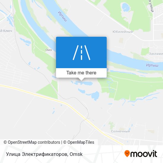 Улица Электрификаторов map