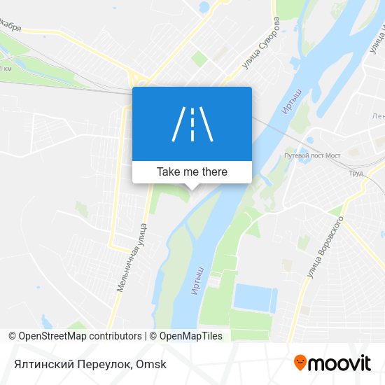 Ялтинский Переулок map