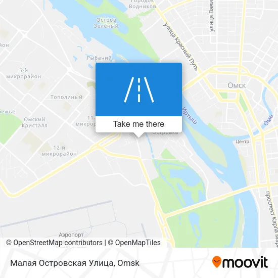 Малая Островская Улица map