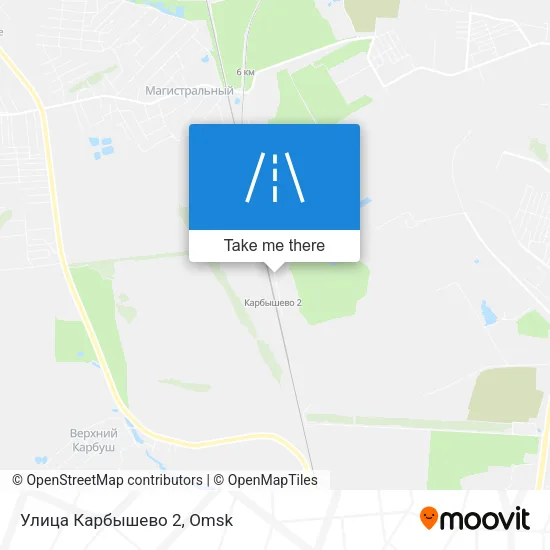 Улица Карбышево 2 map