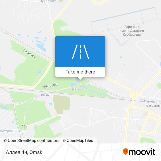 Аллея 4н map