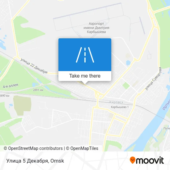 Улица 5 Декабря map