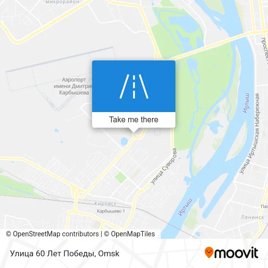 Улица 60 Лет Победы map