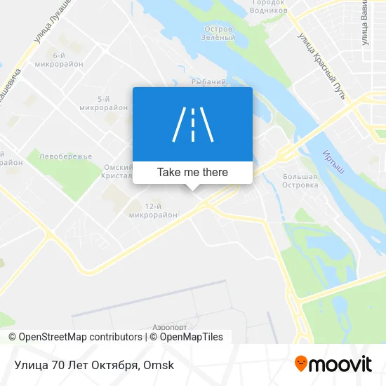 Улица 70 Лет Октября map