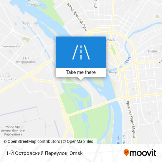 1-Й Островский Переулок map