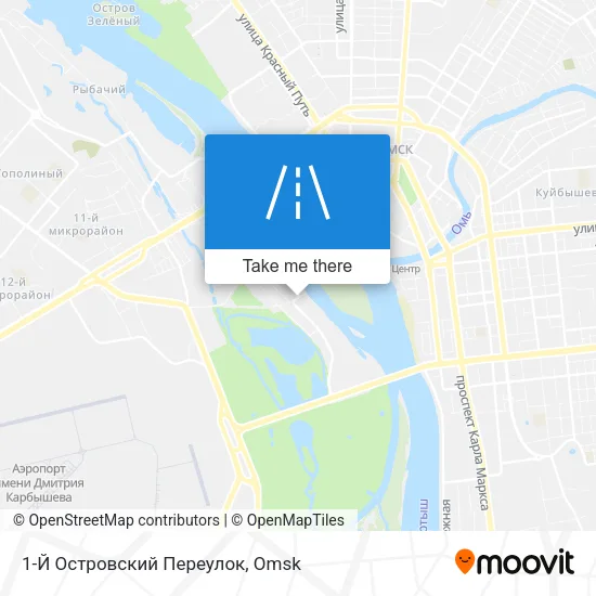 1-Й Островский Переулок map