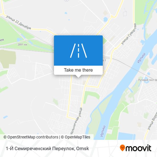 1-Й Семиреченский Переулок map