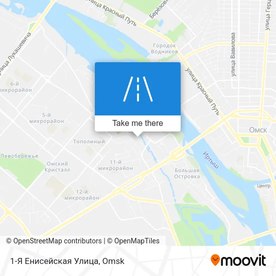 1-Я Енисейская Улица map