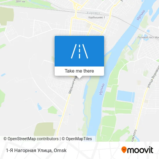 1-Я Нагорная Улица map