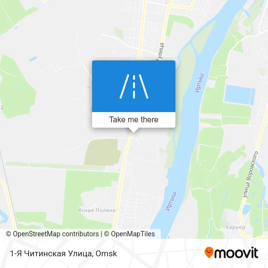 1-Я Читинская Улица map