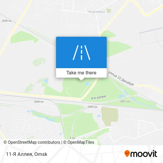 11-Я Аллея map
