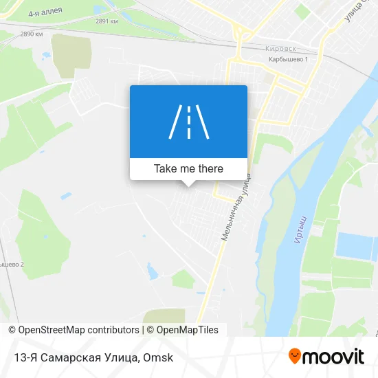 13-Я Самарская Улица map