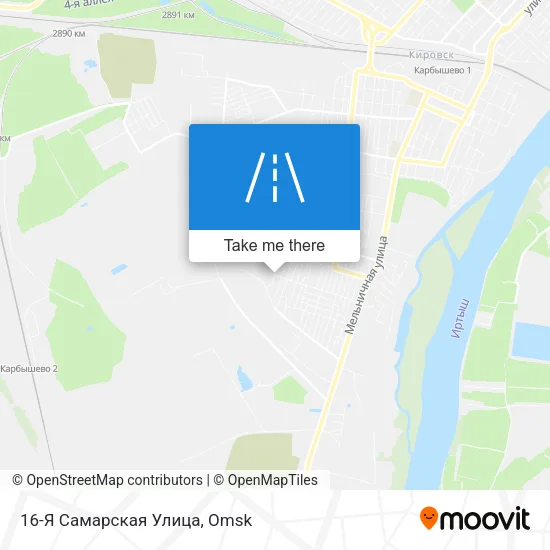 16-Я Самарская Улица map