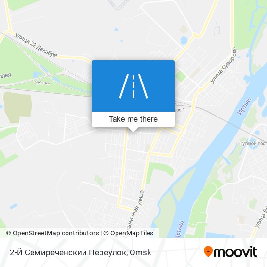 2-Й Семиреченский Переулок map