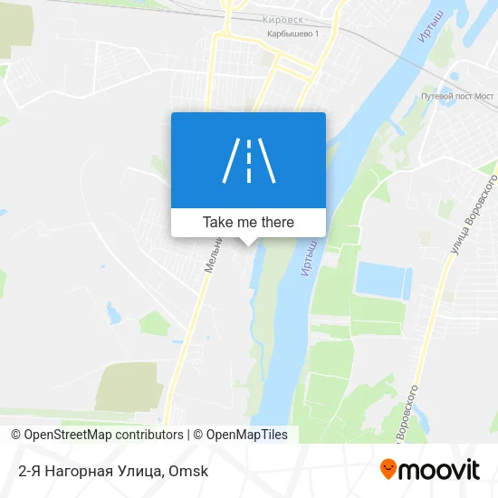 2-Я Нагорная Улица map