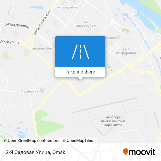 2-Я Садовая Улица map