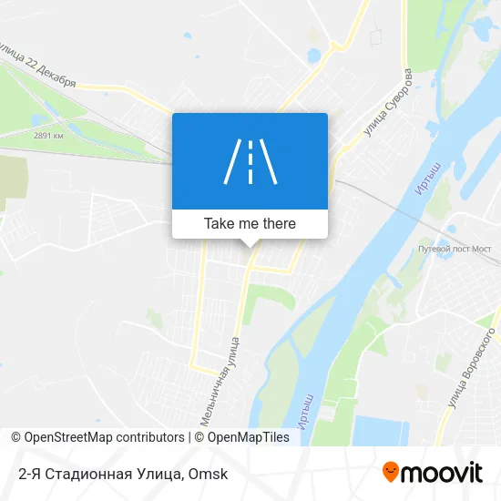 2-Я Стадионная Улица map