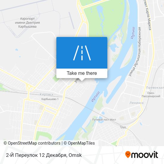 2-Й Переулок 12 Декабря map