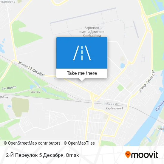 2-Й Переулок 5 Декабря map