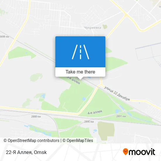 22-Я Аллея map
