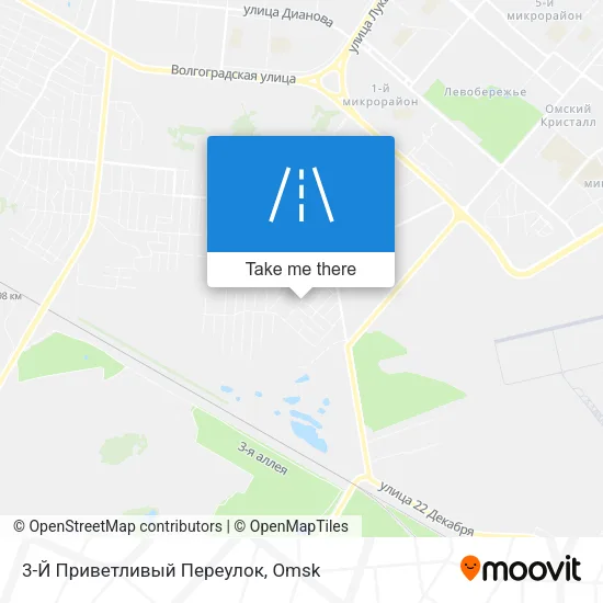 3-Й Приветливый Переулок map