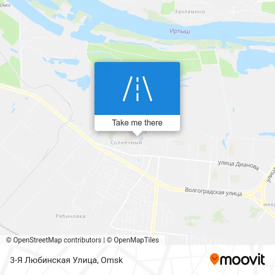 3-Я Любинская Улица map
