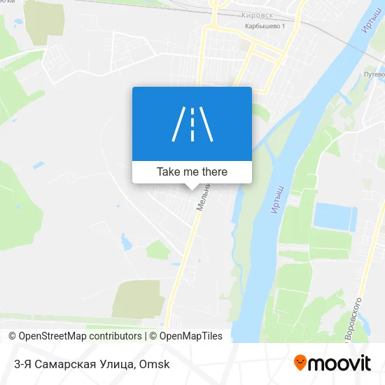 3-Я Самарская Улица map