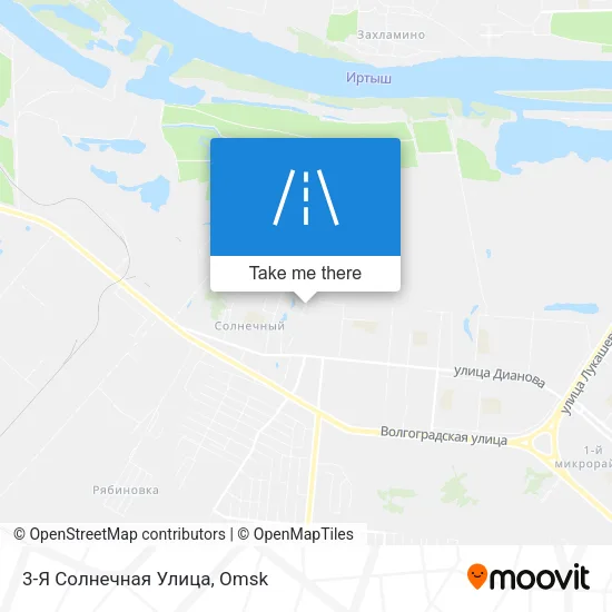 3-Я Солнечная Улица map