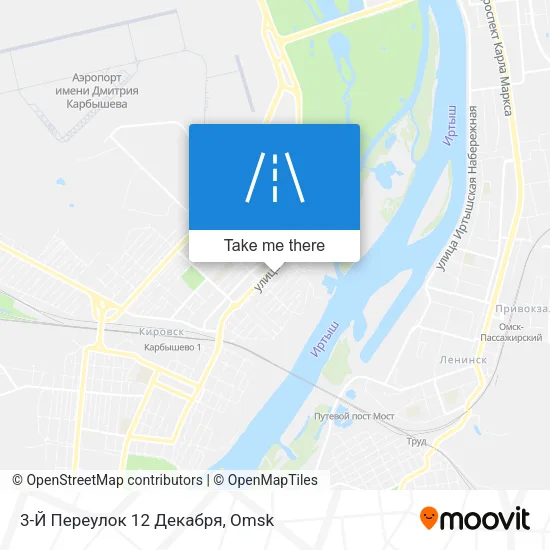 3-Й Переулок 12 Декабря map