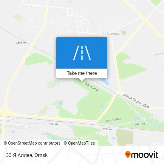 33-Я Аллея map