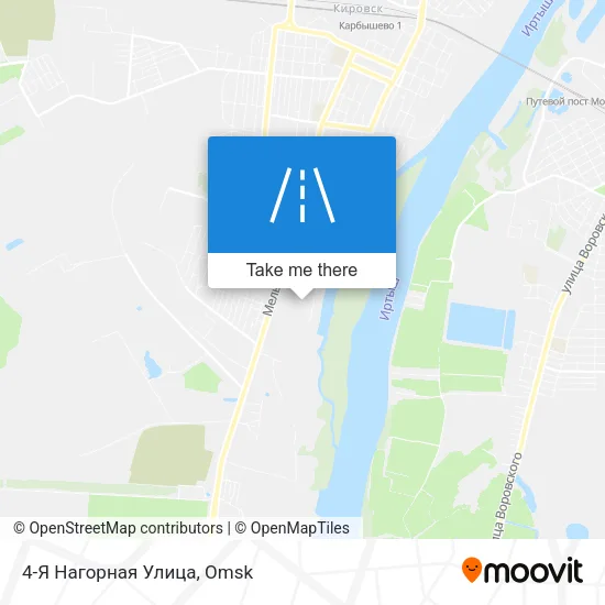 4-Я Нагорная Улица map